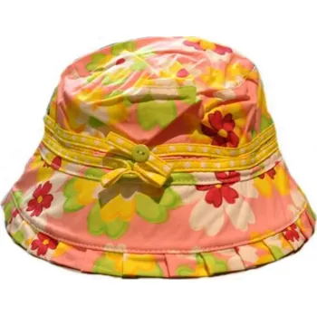 Kojenecká čepice Klobouk květinový dívčí Mayoral - vel. 48, 50 - 48, růžová