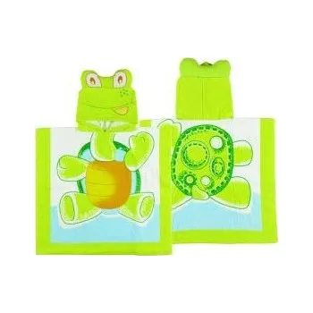 Osuška se želvičkou - zelená