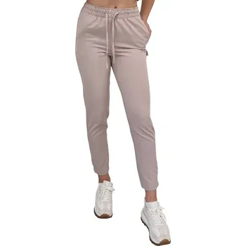 Zdravotnický oděv Béžové zdravotnické cigaretové kalhoty - elastický materiál (S)