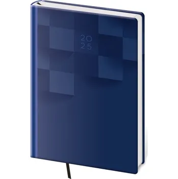 Diář Denní diář 2025 A5 Vario Blue design