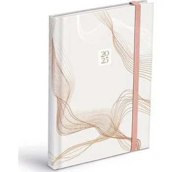 Diář Denní diář 2025 Lamino 3 s gumkou