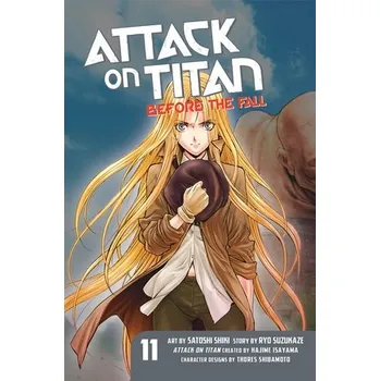 Cizojazyčná kniha Attack On Titan: Before The Fall 11 - Shiki, Satoshi a Suzukaze, Ryo