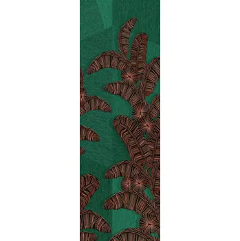 Tapeta Masureel Vliesová obrazová tapeta na zeď, zelená, listy, DGAMA2023-300, Amani, Masureel, velikost 1,06 x 3 m