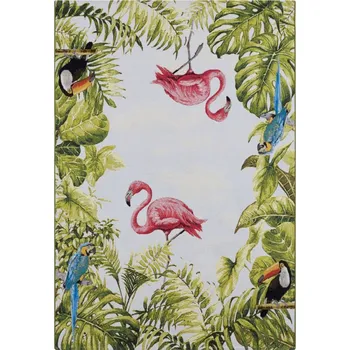Koberec Hanse Home Pestrobarevný kusový koberec Flair 105616 Tropical Birds 3 mm - ven i domů Rozměry koberců: 240x340