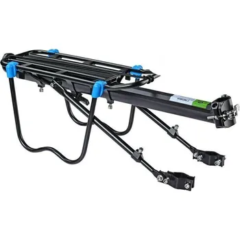 nosiče na kolo nosič na sedlovku ROCKBROS ALU černý s bočnicemi