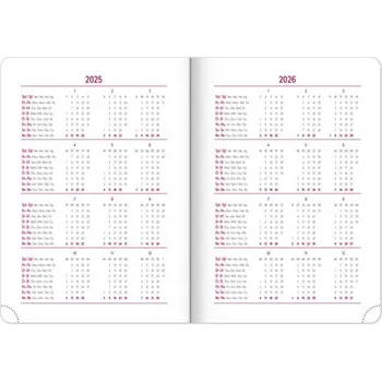 Diář Týdenní diář Ajax 2025 modrý