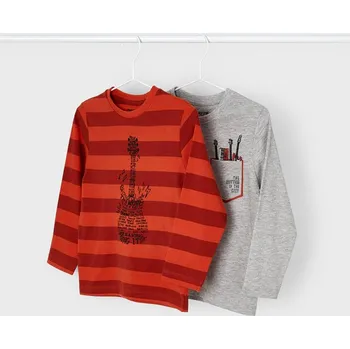 Chlapecké tričko Set 2 triček chlapeckých Mayoral Music 4013 - vel. 104,116,122,128