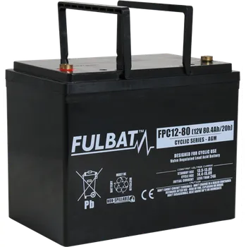 Motobaterie Baterie AGM FULBAT FPC12-80 (T6) 590511