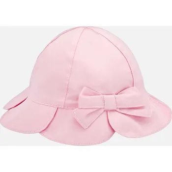 Kojenecká čepice Klobouček Mayoral dívčí - vel. 74 - růžová, 74 (6-9 měs.)