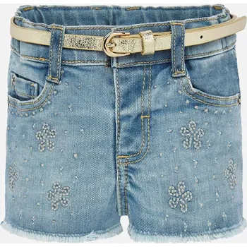 Dívčí kraťasy Kraťasy dívčí denim kamínky Mayoral-vel.80,86,98