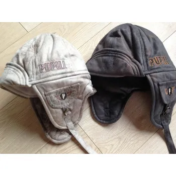 Kojenecká čepice Čepice Alwin vel. 48/50 béžová - 48-50, béžová