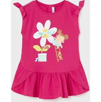 Dívčí šaty Šaty Mayoral 1968 - vel. 74,80,86 - 80 (12 měs.), růžová