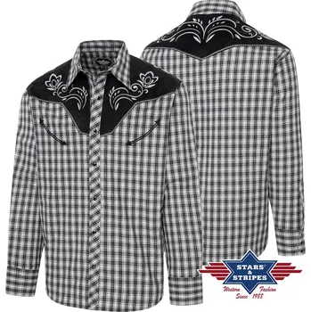 westernová košile Caleb Velikost: 3XL