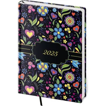 Diář Týdenní diář 2025 A5 Vario Lyra Invitation