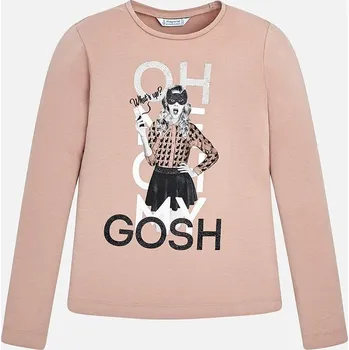Dívčí tričko Tričko Gosh dívčí Mayral - vel. 167 - makeup pudrová, 167