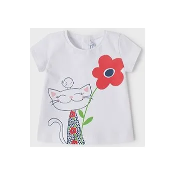 Dívčí tričko Tričko dívčí Ecofriends Flower Mayoral 1033 -vel. 86,92,98 - 92 (2 roky)