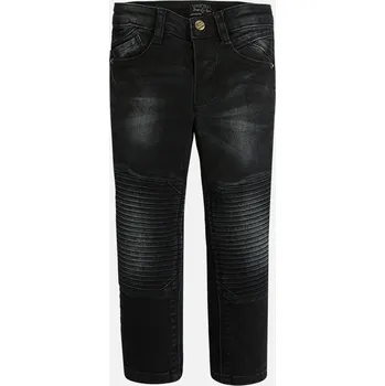 Chlapecké džíny Džíny moto chlapecké Mayoral - vel. 104,122,134 - černá, 122