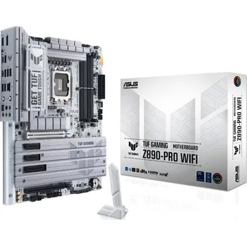 Základní deska ASUS MB Sc LGA1851 TUF GAMING Z890-PRO WIFI, Intel Z890, 4xDDR5, 1xDP, 1xHDMI, 2xThunderbolt, WI-FI, ATX