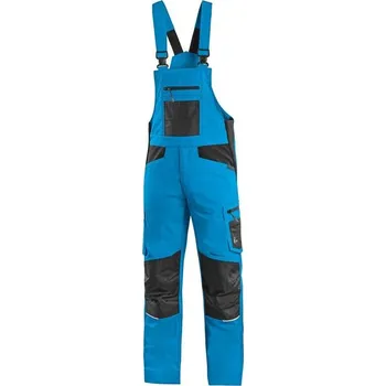 montérky CXS Zahradníky SOLIS FLEX, pánské, modro-černé, vel. 58