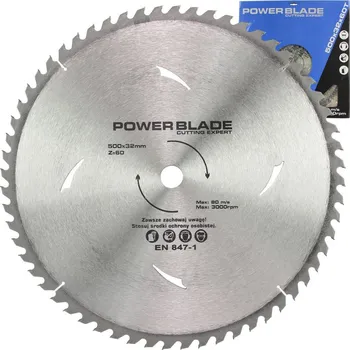 Pilový kotouč MAR-POL Power Blade M09077 500 x 32 mm 60 zubů