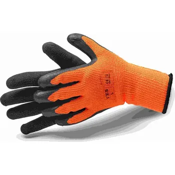 Pracovní rukavice Rukavice pracovní textil/nitril zateplené YES XL(10)