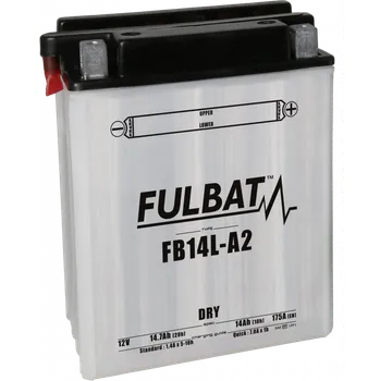 Motobaterie Konvenční motocyklová baterie FULBAT FB14L-A2 (YB14L-A2) Včetně balení kyseliny ARCTIC CAT Cat 300 4x4 1998-2005