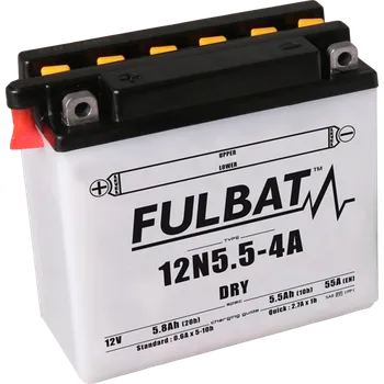 Motobaterie Konvenční motocyklová baterie FULBAT 12N5.5-4A YAMAHA WR 125 X 2009-2017
