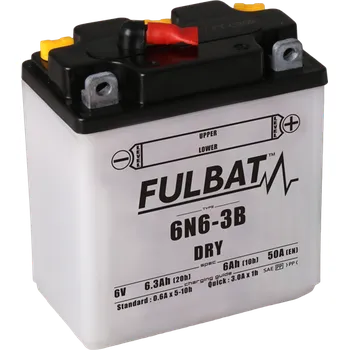 Motobaterie Konvenční motocyklová baterie FULBAT 6N6-3B Včetně balení kyseliny YAMAHA XT 250 1980-1990