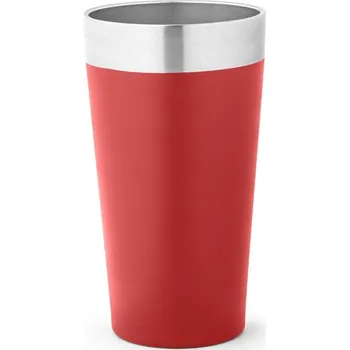 Termohrnek STRICKER Cestovní hrnek z nerezové oceli GRACE Barva: červená