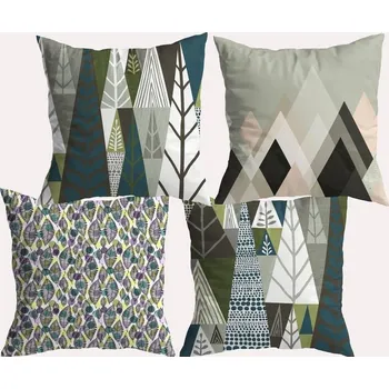 Povlaky na polštáře 40x40 cm Abby set 4 ks EMI