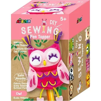 omalovánky Ušij si násadu na tužku Sova