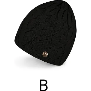 Čepice Dámská čepice 48-483 černá univerzální