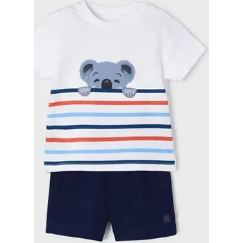 Chlapecké tričko Set chlapecký tričko a kraťasy Mayoral - vel. 80 - 80 (12 měs.)
