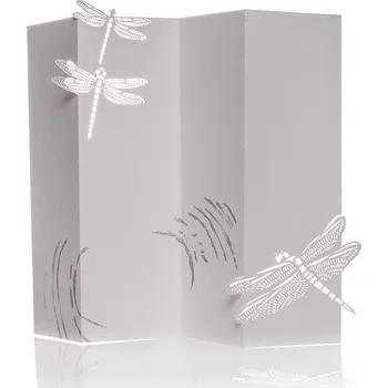 Porigami přání s obálkou Vážka, 11x 22 cm