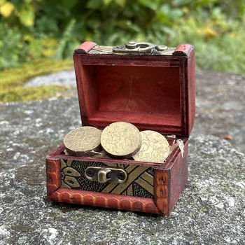 Čokoláda Chocolenka Truhlička s čokoládovým pokladem (malá) 15 g