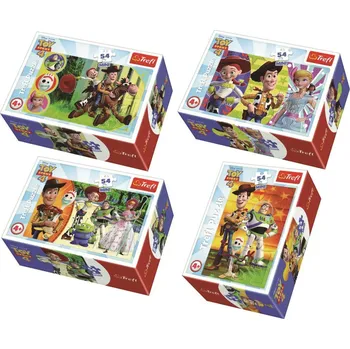 Hračka TREFL Displej Puzzle Toy Story 4, 54 dílků (40 ks)