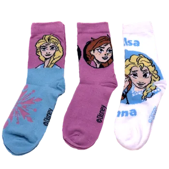 Dětské ponožky Frozen 3 páry (Velikost 23-26)