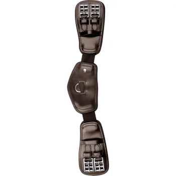 Podbřišník Waldhausen Drezurní kožený anatomicky tvarovaný podbřišník Elastik Barva: brown, Velikost: 50 cm