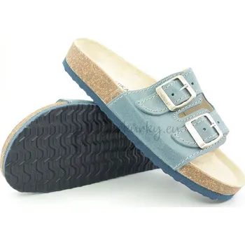 Chlapecká obuv Pantofle Protetika ORS T 13 džínově modrá vzor 95 - vel. 37