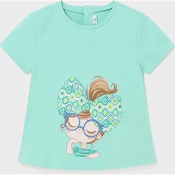 Dívčí tričko Tričko dívčí bow Mayoral 1014 - vel. 80,86,92,98 - 86 (18 měs.)