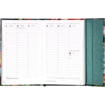 Diář Týdenní magnetický diář 2025 Květiny