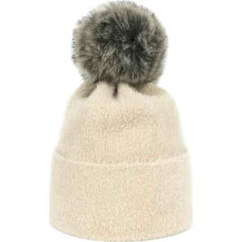 Čepice Čepice Soft Fluff Cap Light Beige - Art of Polo Univerzální