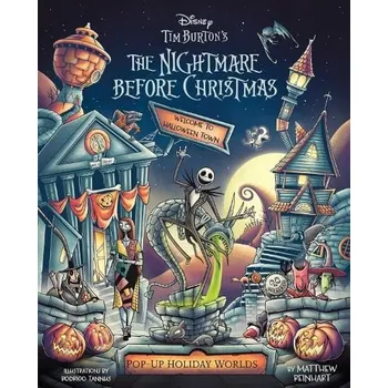 Cizojazyčná kniha Nightmare Before Christmas: Pop-Up Holiday Worlds