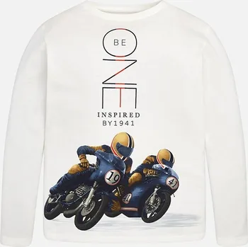 Chlapecké tričko Tričko chlapecké One Mayoral - vel. 166,172 - 172, krémová