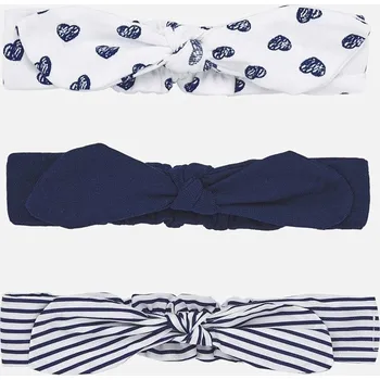 Čelenka Set 3 čelenek Mayoral - vel. 6m, 18m - 86 (18 měs.), modrá navy