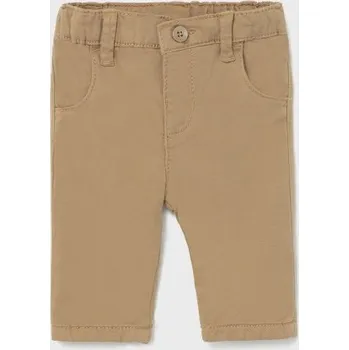 Chlapecké kalhoty Kalhoty chlapecké Mayoral karamelové s podšívkou - vel. 80, 86 - karamelová, 86 (18 měs.)