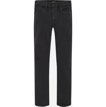 Chlapecké kalhoty Kalhoty slim fit chlapecké Mayoral - vel. 140 - 140, černá
