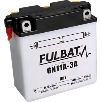 Motobaterie Konvenční motocyklová baterie FULBAT 6N11A-3A Včetně balení kyseliny 550894
