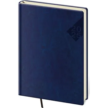 Diář Denní diář 2025 A5 Nebrasca modrý