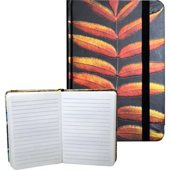 Zápisník Zápisník s gumičkou 95x140 mm černý s listy A